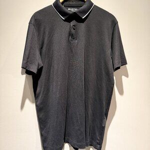 Men's Polo Shirt - Black - L/G